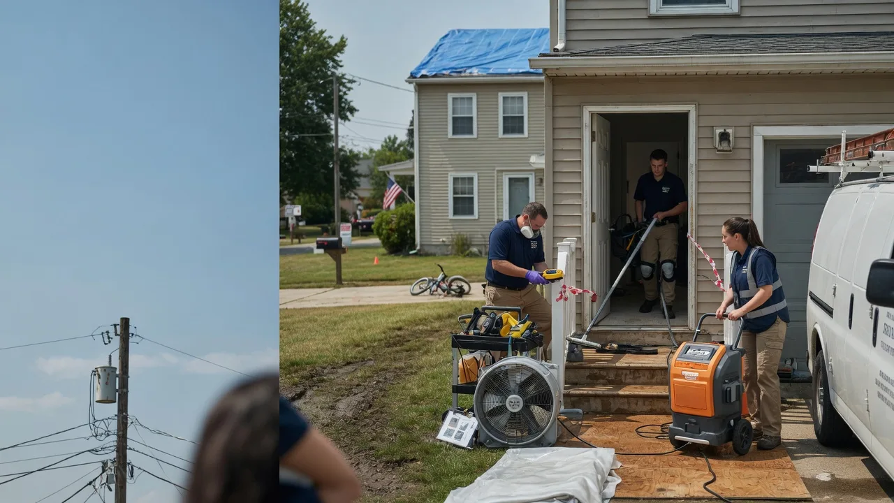 Water Damage Repair in Almena, WI near me